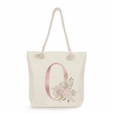 Casual Girl School Totebags For Women Thick Rope Shoulder Bag Travel Reusable
