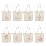 Casual Girl School Totebags For Women Thick Rope Shoulder Bag Travel Reusable
