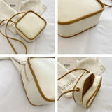 Panelled Square Shoulder Bags Women Cross-body Large Capacity Bag Ins