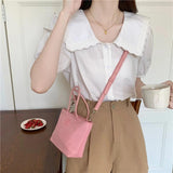 Nylon Cloth Small Messenger Bag Women Shoulder Crossbody Purse Handbag