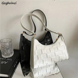 Women Shoulder Bags Solid Underarm PopularHandbags Female All-match