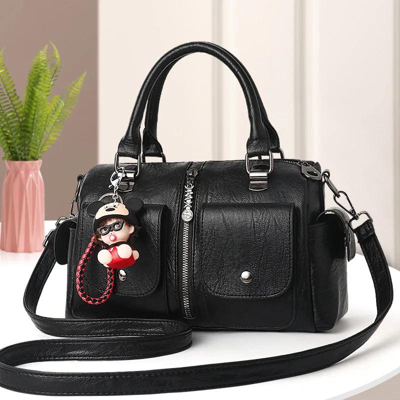 Waterproof Travel Bag PU Handbag Sturdy Sports Luggage