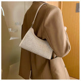 Diamonds Decoration Underarm Bag for Women Evening Shoulder Bag