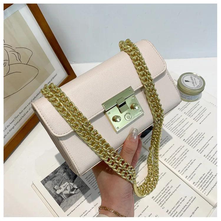 Women Bag PU Leather Shoulder Messenger Small Square Bag Purses Handbags