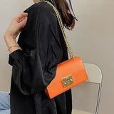 Women Bag PU Leather Shoulder Messenger Small Square Bag Purses Handbags