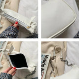 Chain Shoulder Bags Women Solid PU Leather Underarm Stylish Ladies OL All-match