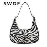 Leopard Print Small Shoulder Bag for Women