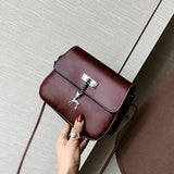Shell Women Messenger Bags High Cross Body Bag PU Leather Mini Female Shoulder B