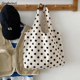 Large Canvas Shoulder Bag Women Casual Tote Handbags