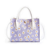 Women Bags Printing Painting Graffiti Handbag Large Capacity Bucket Bag