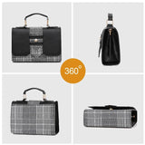 Shoulder Bag PU Leather Crossbody Messenger Bag Women
