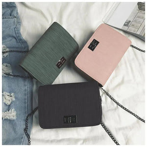 Retro Mini Crossbody Bag Chain Link Single Shoulder Bag
