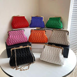 Women Chain Crossbody Shoulder Leather Bag Lady Hasp Lock Tote Purse Handbag