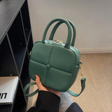 Matts PU Leather Women Cross Body Top Handle Handbag Shoulder Hobo Bag
