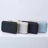 Sky Fall Handbags Bling Wedding Clutch Cross Body Bag