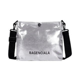 Women Shoulder Bag Handbag Bright Hand Tote Female Clutches Pouch Solid