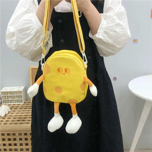 Japanese Style Cartoon Crossbody Bag for Girls
