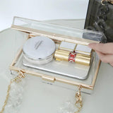 Acrylic Crossbody Clutch Bag for Women
