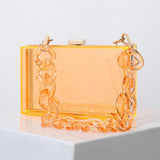 Acrylic Crossbody Clutch Bag for Women