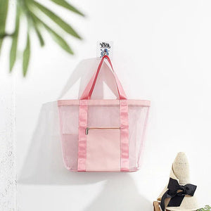 Large Capacity Women Swim Storage Bag Portable Beach Handbag