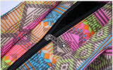 National Geometric Shoulder Bag Casual Ethnic Tote Large Rope Handbag