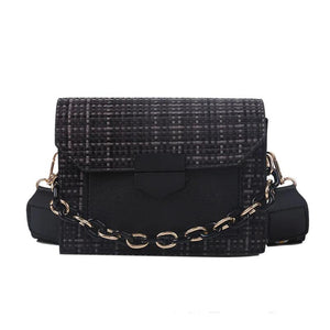 Women's Wide Strap Shoulder Bag Lady Handbag Purse