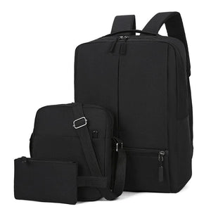 Buylor Business Men's Backpack Multi-function USB Charging Laptop Bag