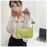 Crocodile Pattern Women's Shoulder Bag Crossbody Handbag