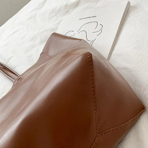 Large Capacity One-Shoulder Handbag Shopping Tote Bag
