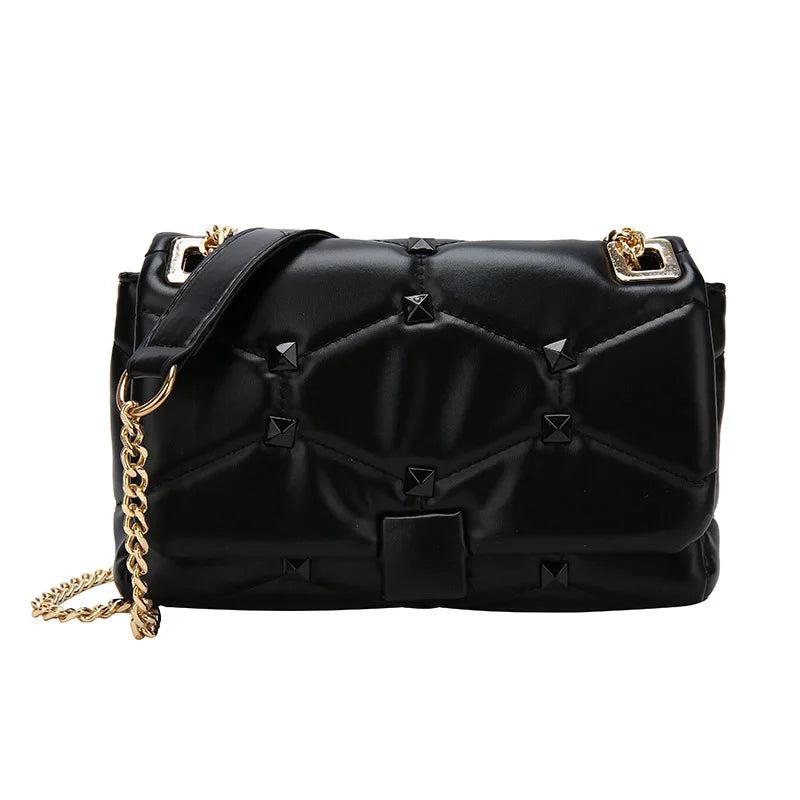 Classic Chain Women's Handbag Square One Shoulder Messenger Bag Envelope Bags