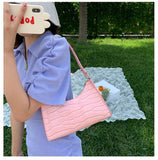 Retro Women Totes Shoulder Bag with Leather Chain Handbag