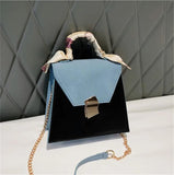 Frosted Chain Bag Small Square Bags