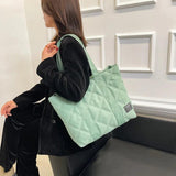 Women Shoulder Bag Casual Ladies Handbag Oxford Cloth Large Capacity Tote Bag