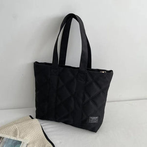 Women Shoulder Bag Casual Ladies Handbag Oxford Cloth Large Capacity Tote Bag