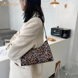 Animal Printed Handbags Casual Shoulder Totes Underarm Bags