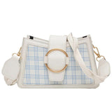 PU High Hot Girls Diagonal Shoulder Bag Casual Small Square Bag
