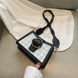 PU High Hot Girls Diagonal Shoulder Bag Casual Small Square Bag