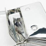 Silver Patent Pu Leather Shoulder Bag for Women Ladies Handbag Evening Party Clu