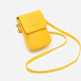Summer Mini Crossbody Shoulder Bag Women PU Leather Cell Phone Pocket