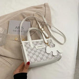 Retro Casual Women Totes Shoulder Bags Leather Chain Handbag B104