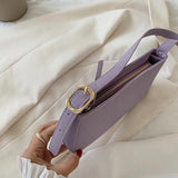 Casual Leather Shoulder Bag for Women