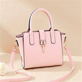 Small Wings Handbag Women PU Bag Black
