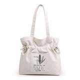 Canvas Women Handbags Vintage Female Shoulder bags Ladies Shopping Travel Bag