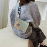 Buylor Crossbody Bag for Women Letter Printed Shoulder Bags Casual Handbag Purse