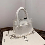 Crocodile Pattern Chain Shoulder Messenger Bag for Women