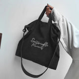 Women Corduroy Shoulder & Crossbody Bags Large Capacity Zipper Totes
