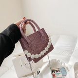 Mini Crocodile Pattern Crossbody Bag Women Shoulder Hand Bag
