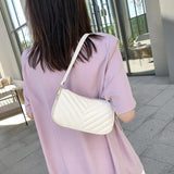 Women's Shoulder Bags PU Chain Quilted Purses Handbag Clutch Bags