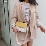 Green Mini Leather Crossbody Bag for Women Chain Shoulder Bag
