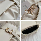 Women Urban Simple Shoulder Small Square Bag Lace Crossbody Casual Handbag